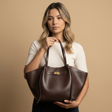 Borsa Tote Donna Grande Borsa a Mano in Pelle
