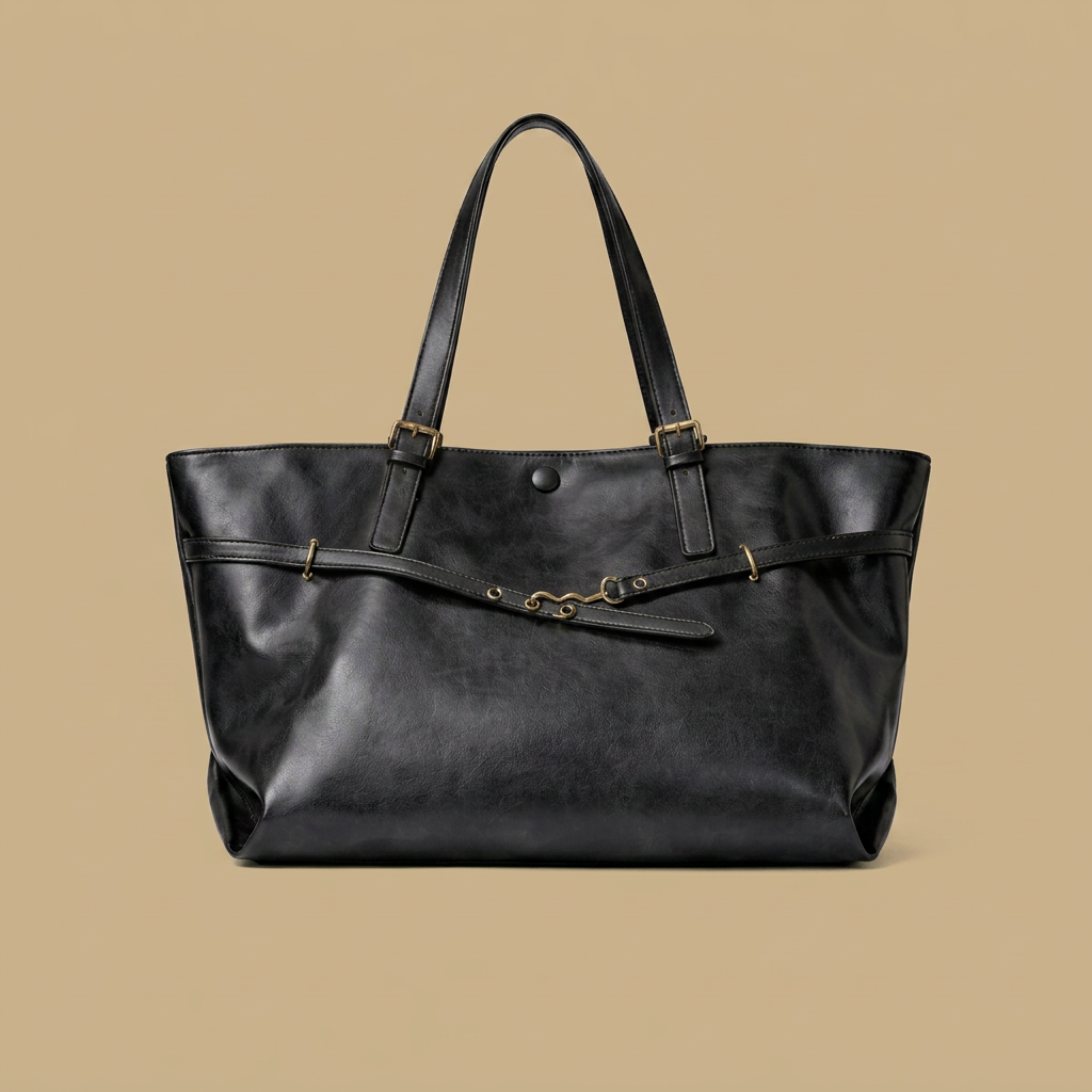 Borsa a tracolla donna in pelle grande per il lavoro